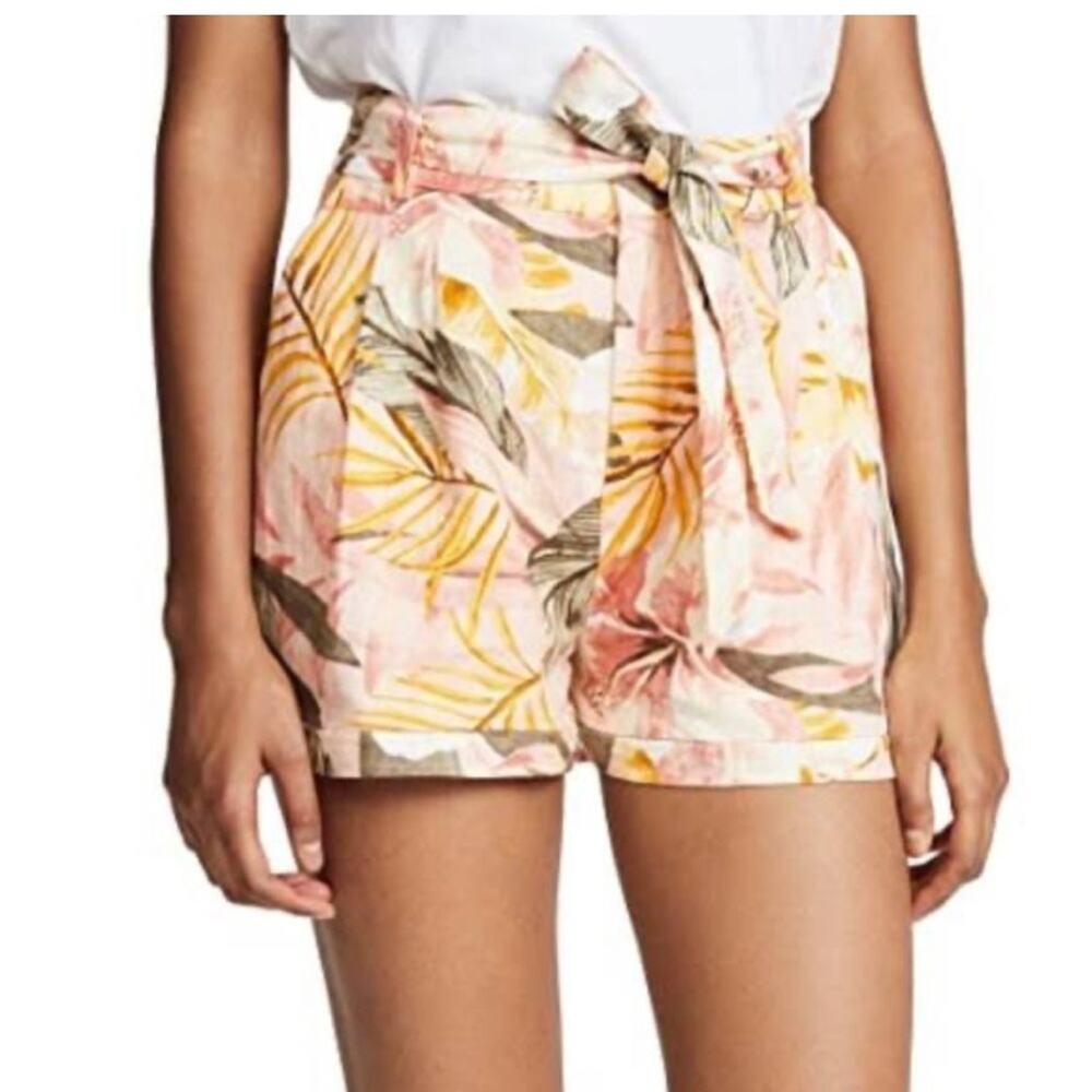 Joie | Tropical linen shorts Size 4
